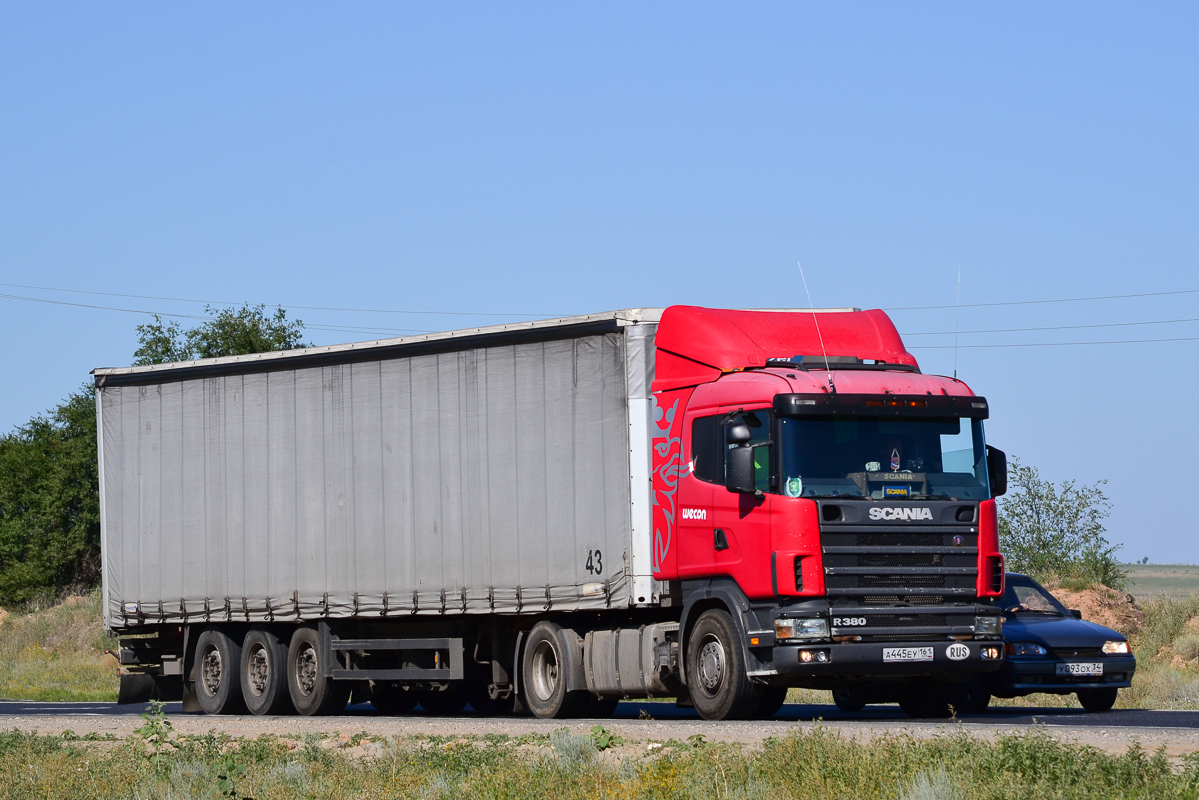 Ростовская область, № А 445 ЕУ 161 — Scania ('1996) R114G