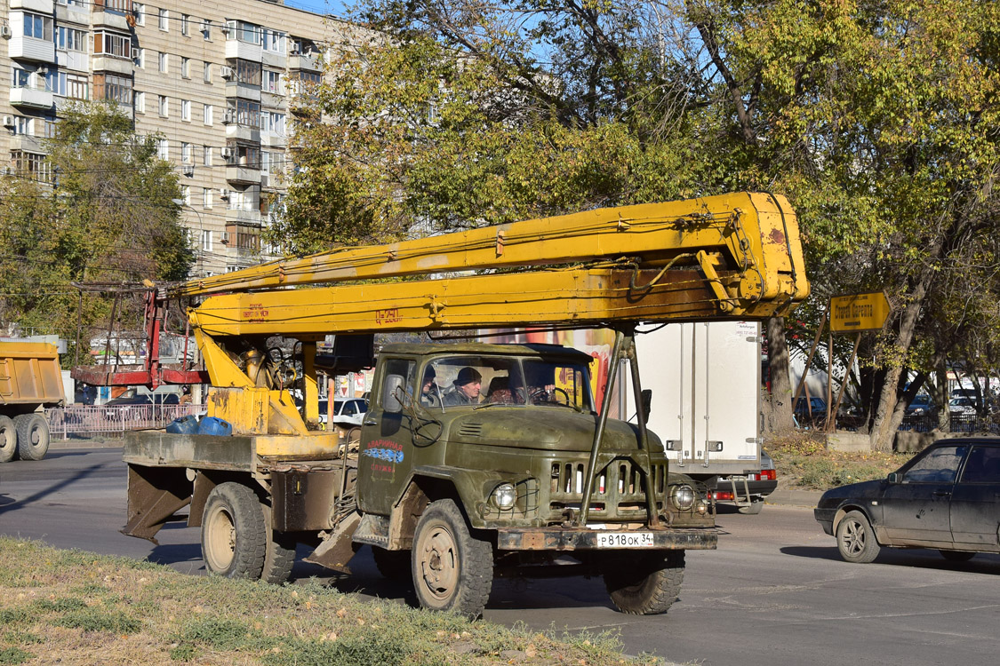 Волгоградская область, № Р 818 ОК 34 — ЗИЛ-130 (общая модель)