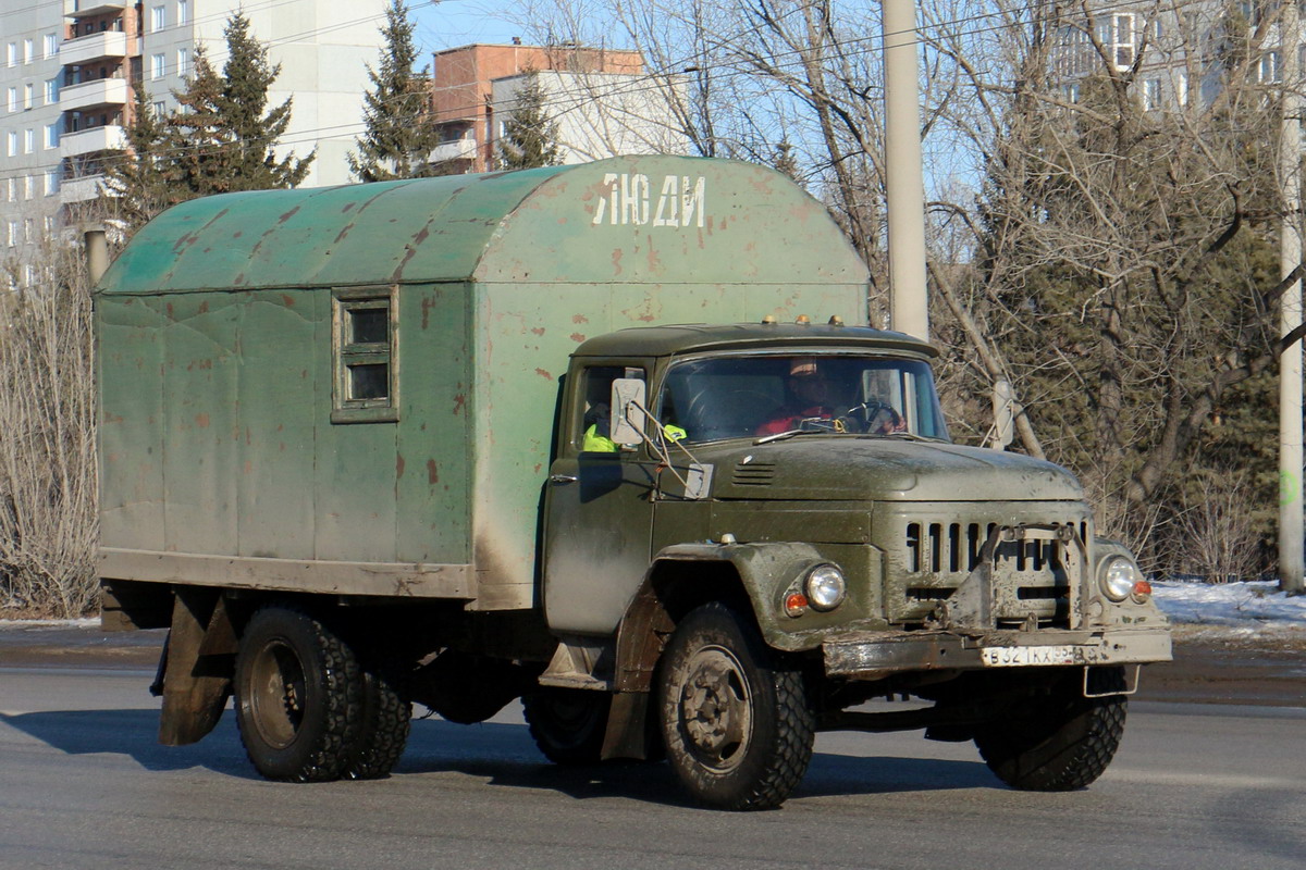 Омская область, № В 321 КХ 55 — ЗИЛ-130