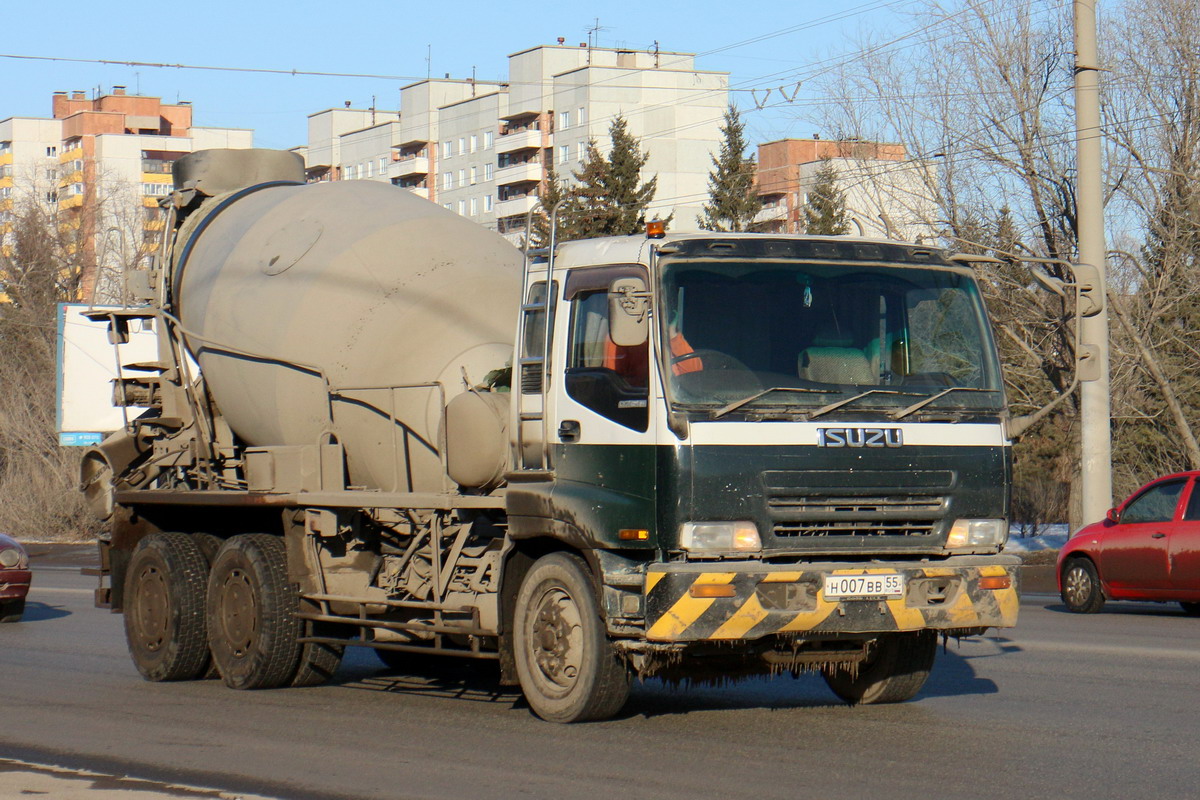 Омская область, № Н 007 ВВ 55 — Isuzu Giga (общая модель)