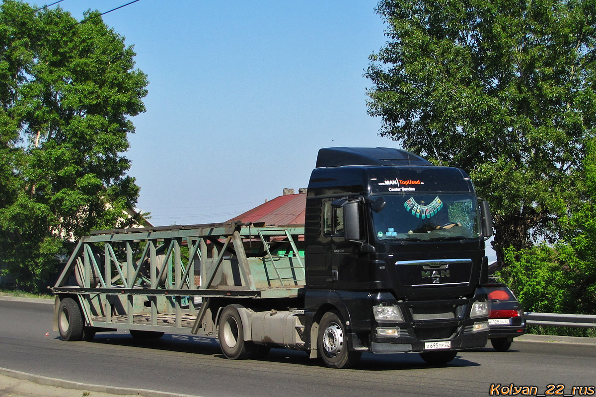 Алтайский край, № А 695 ТР 22 — MAN TGX ('2007) 18.400