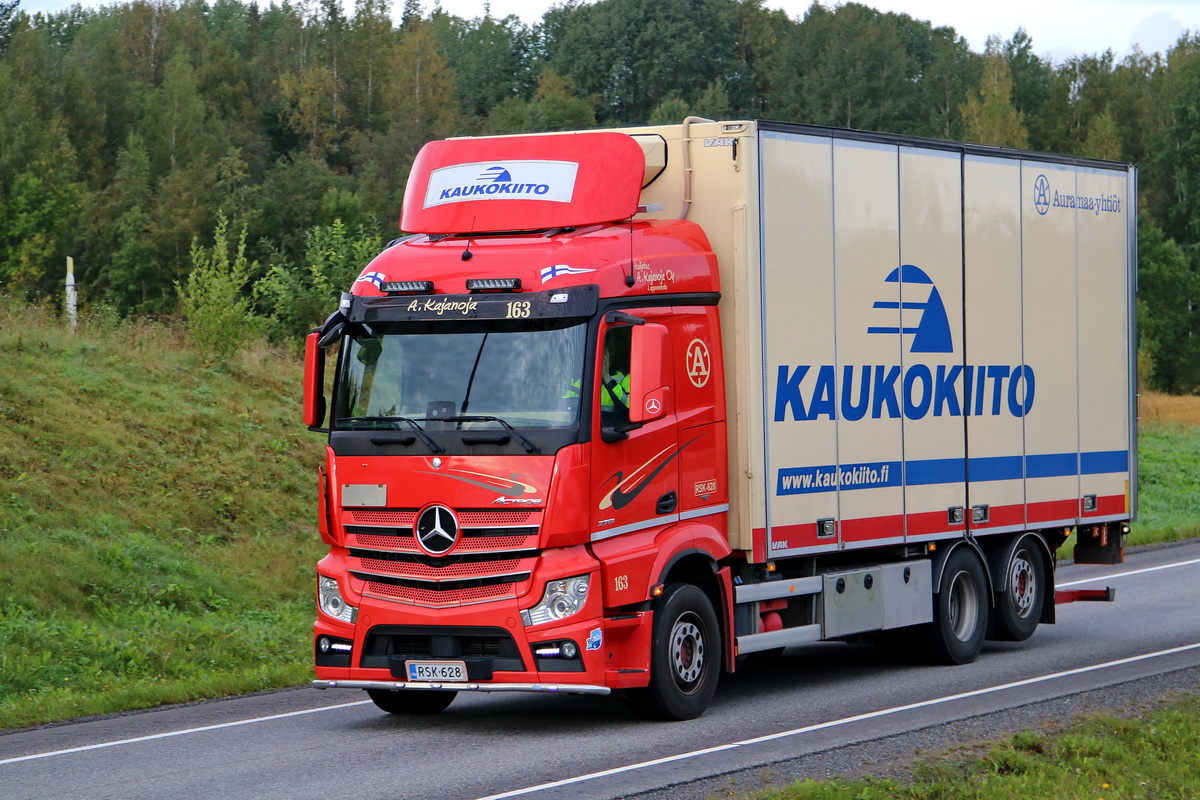 Финляндия, № 163 — Mercedes-Benz Actros ('2011)