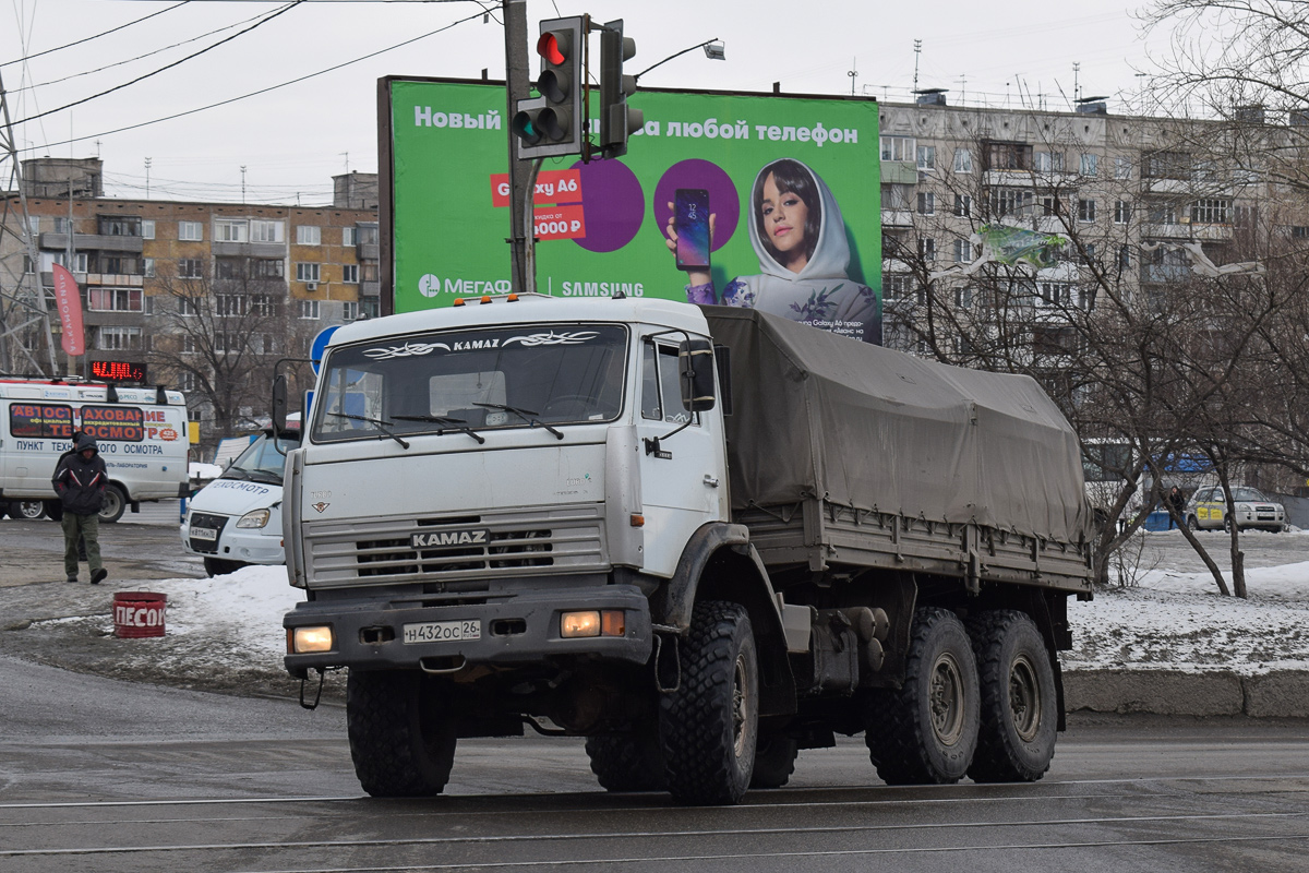 Алтайский край, № Н 432 ОС 26 — КамАЗ-43114-15 [43114R]