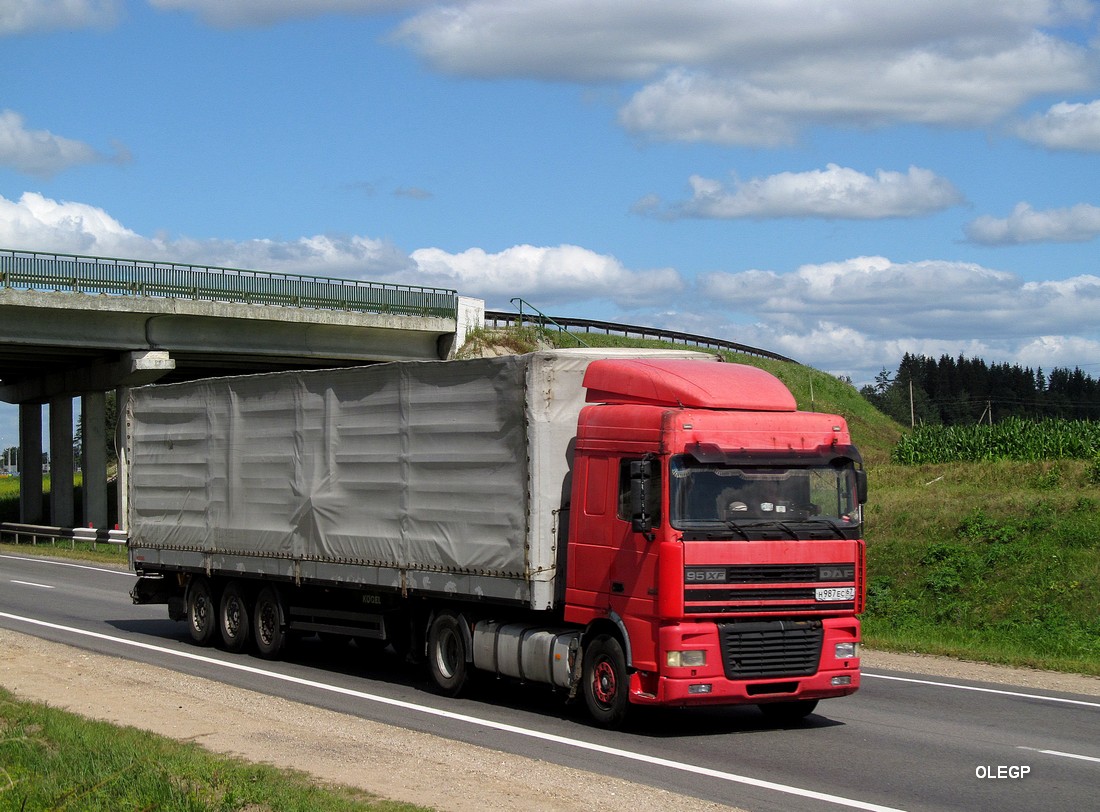 Смоленская область, № Н 987 ЕС 67 — DAF 95XF FT