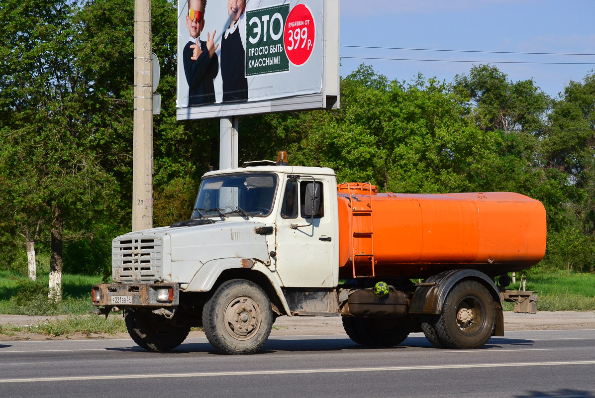 Волгоградская область, № Р 221 ВВ 34 — ЗИЛ-433362