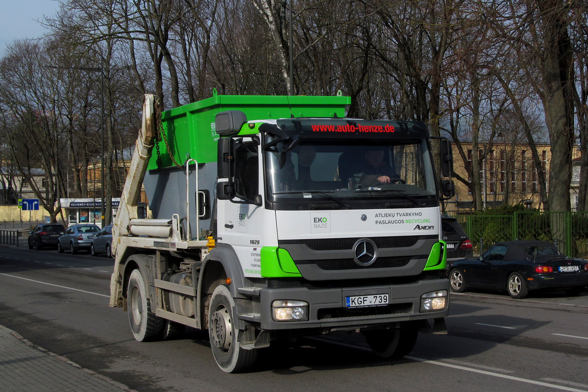 Литва, № KGF 739 — Mercedes-Benz Axor (общ.м)