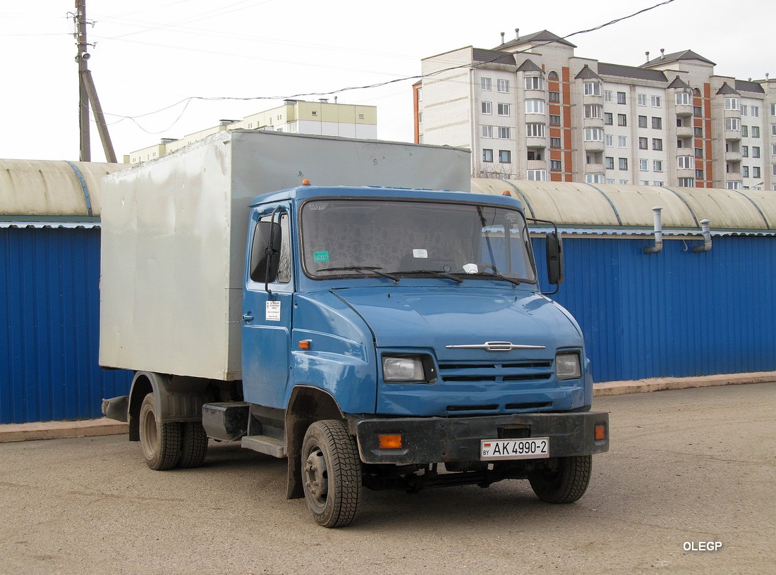 Витебская область, № АК 4990-2 — ЗИЛ-5301 "Бычок" (общая модель