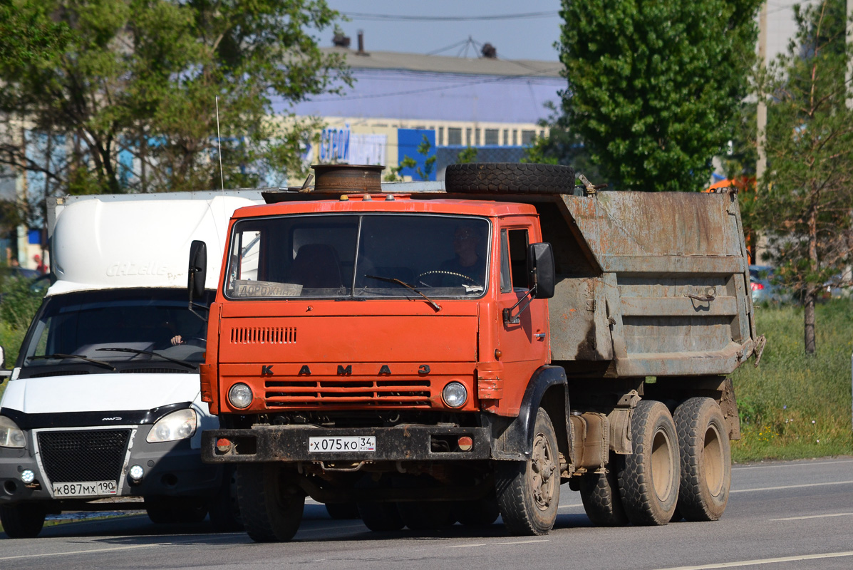 Волгоградская область, № Х 075 КО 34 — КамАЗ-5511