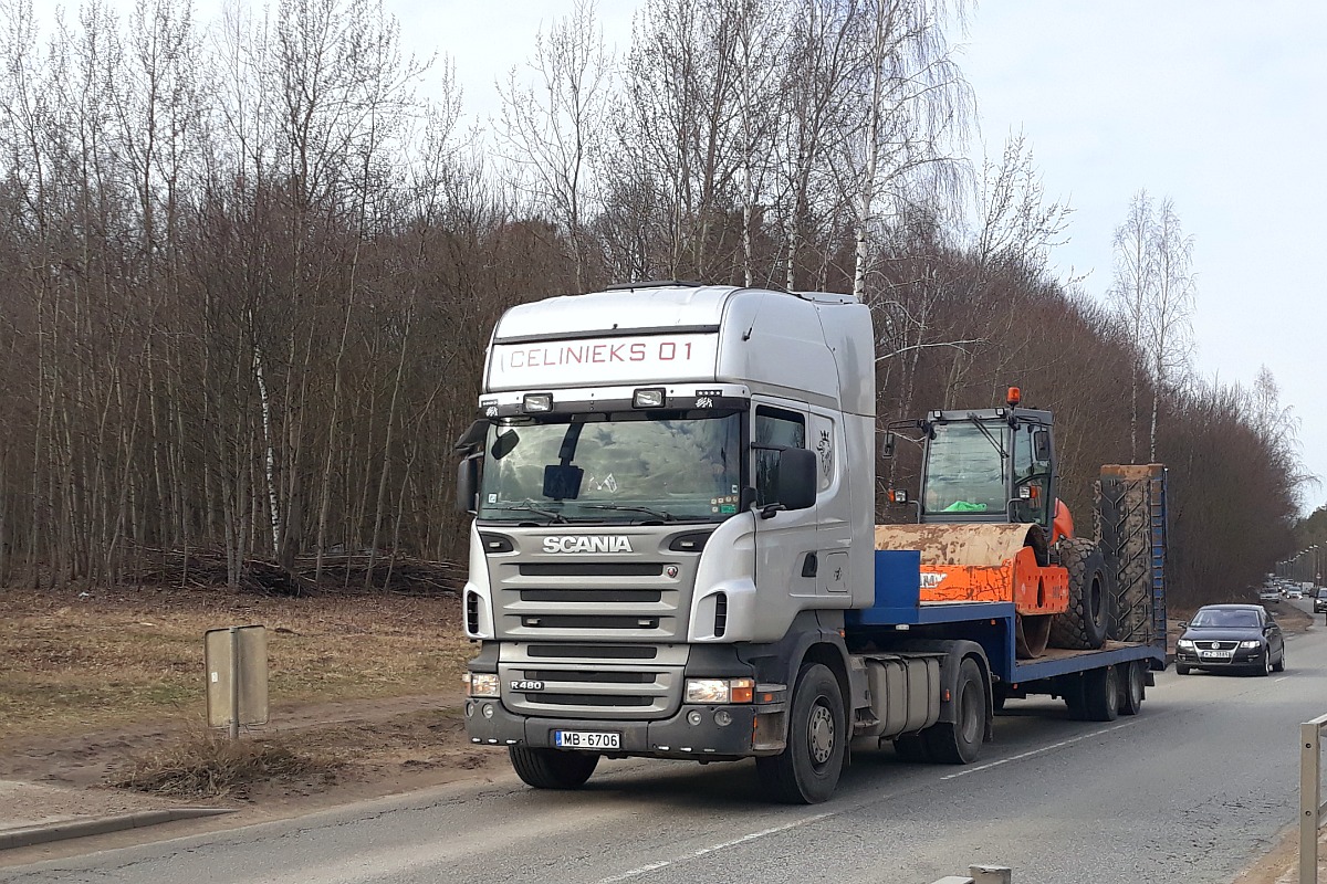 Латвия, № MB-6706 — Scania ('2004) R480