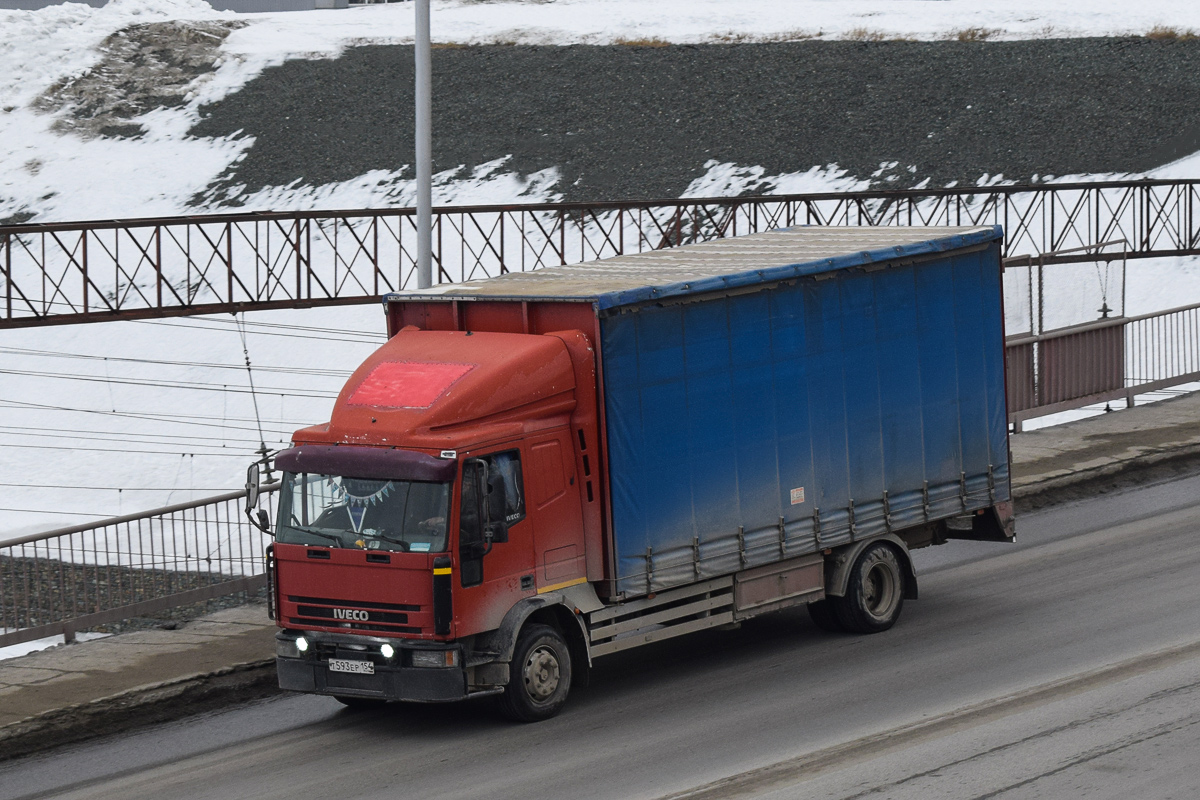 Новосибирская область, № Т 593 ЕР 154 — IVECO EuroCargo ('1991)