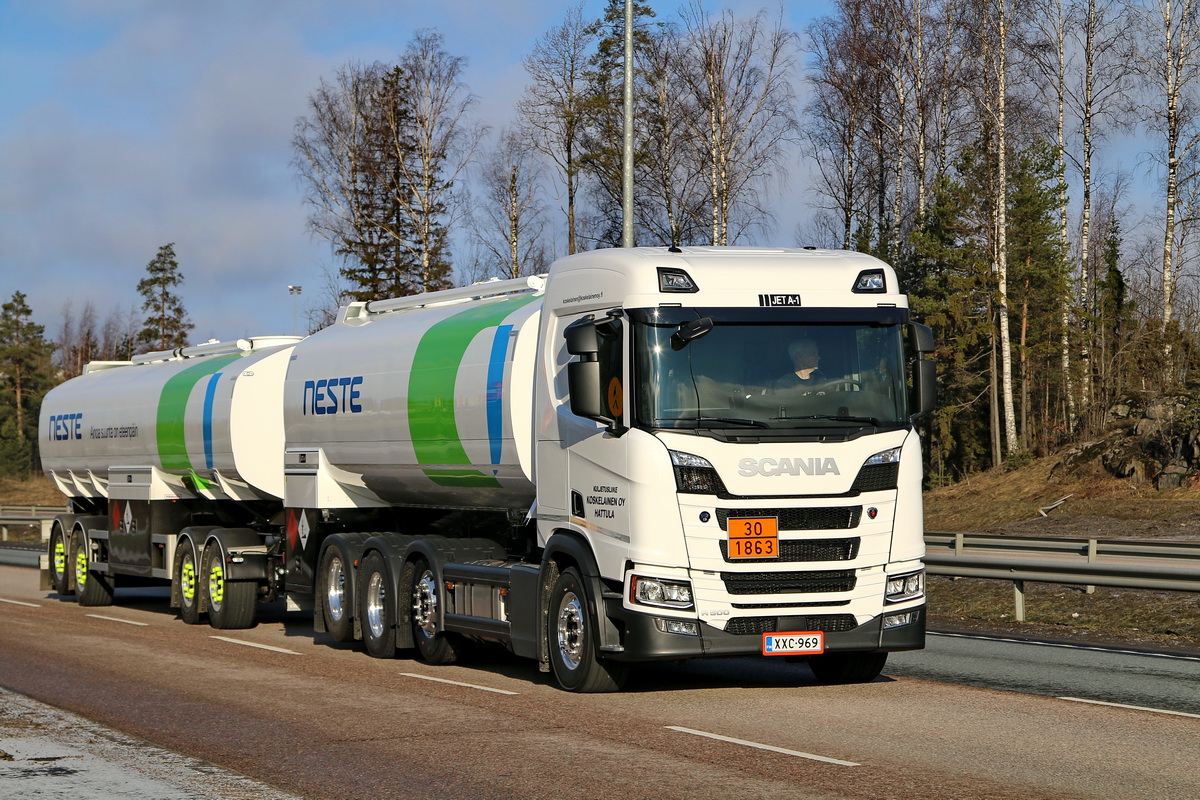 Финляндия, № XXC-969 — Scania ('2016) R500