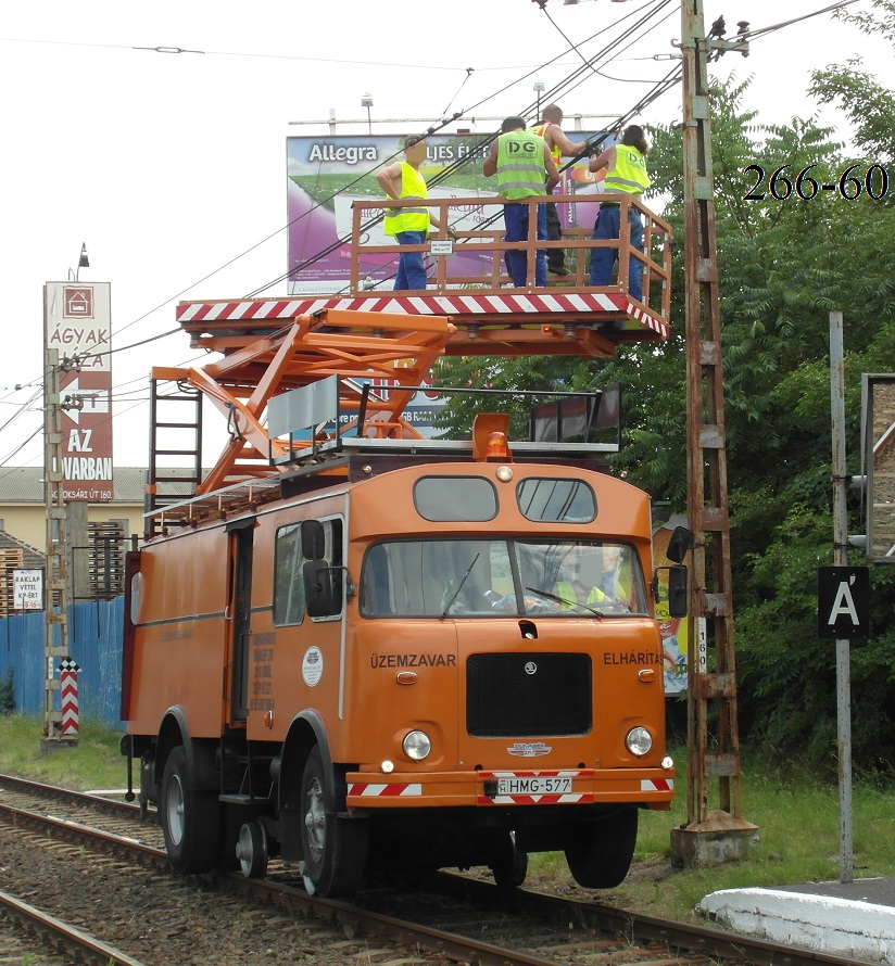 Венгрия, № HMG-577 — Škoda 706 RTK