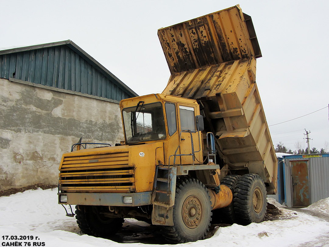 Ярославская область, № (76) Б/Н 0027 — БелАЗ-7540