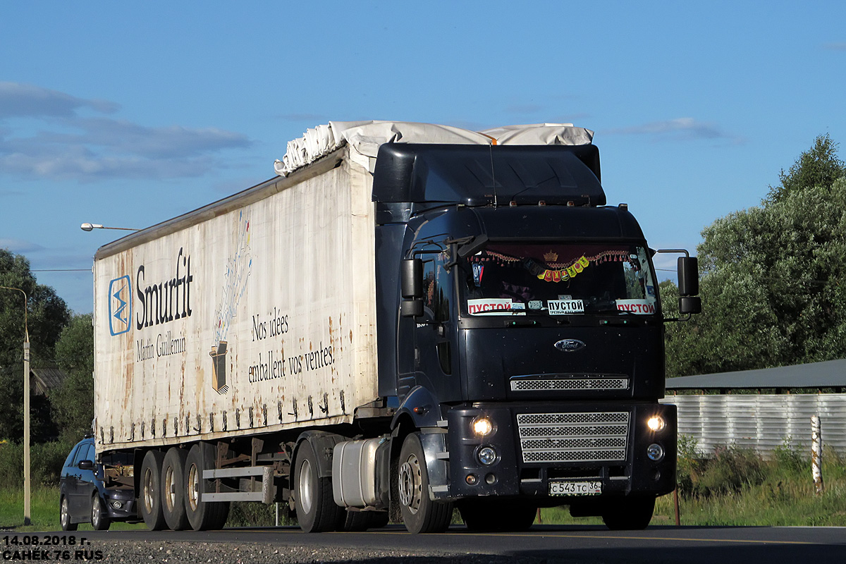 Воронежская область, № С 543 ТС 36 — Ford Cargo ('2007) 1838T