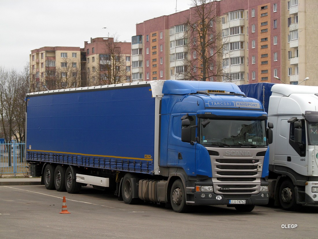 Польша, № LLU 74762 — Scania ('2009) R440