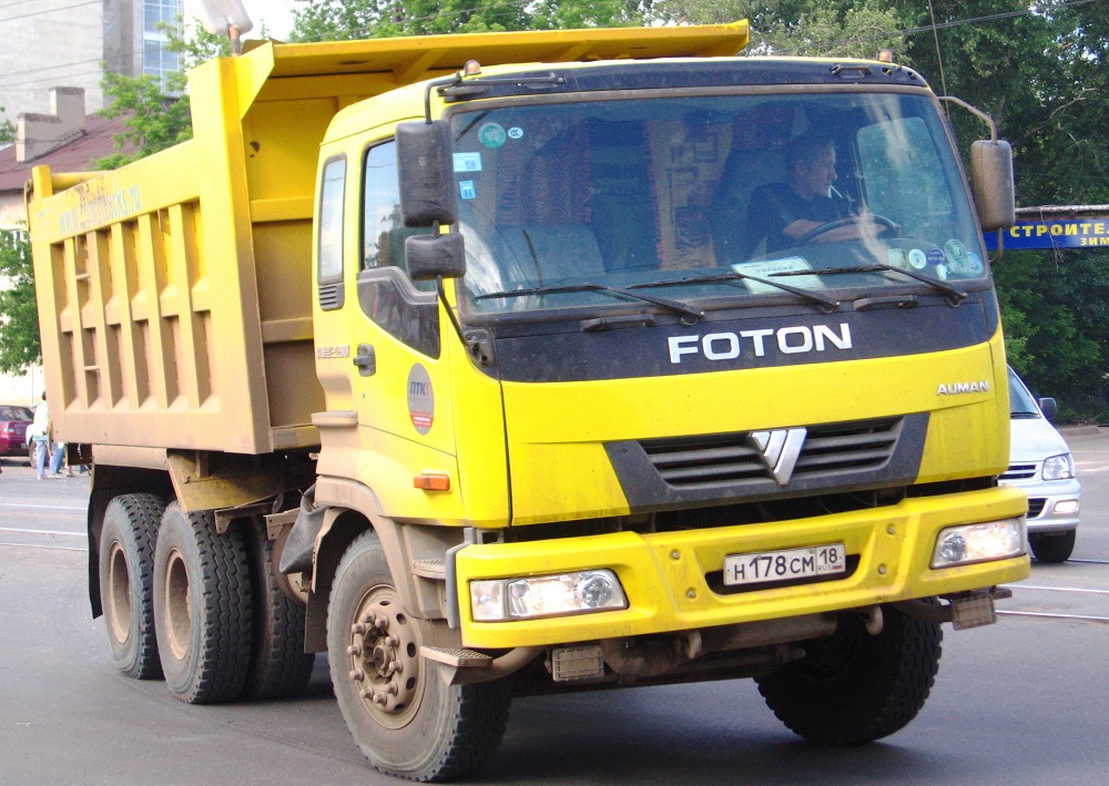 Удмуртия, № Н 178 СМ 18 — Foton (Общая модель)