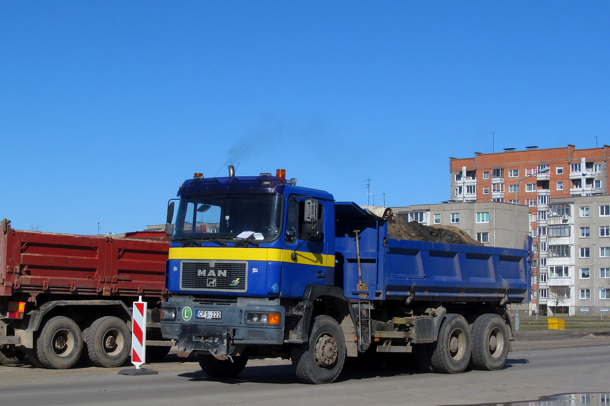Литва, № CFS 222 — MAN F90 (общая модель)