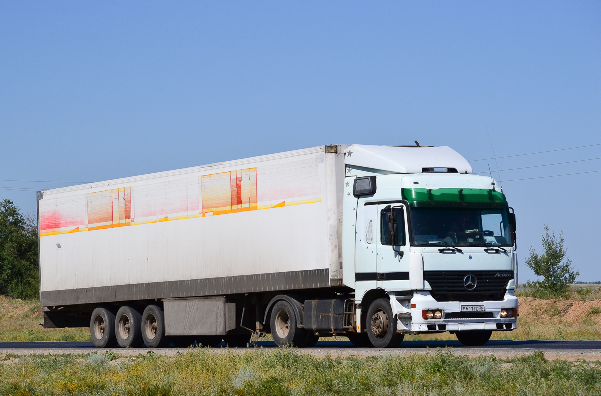 Воронежская область, № Р 611 ТЕ 36 — Mercedes-Benz Actros ('1997) 1843