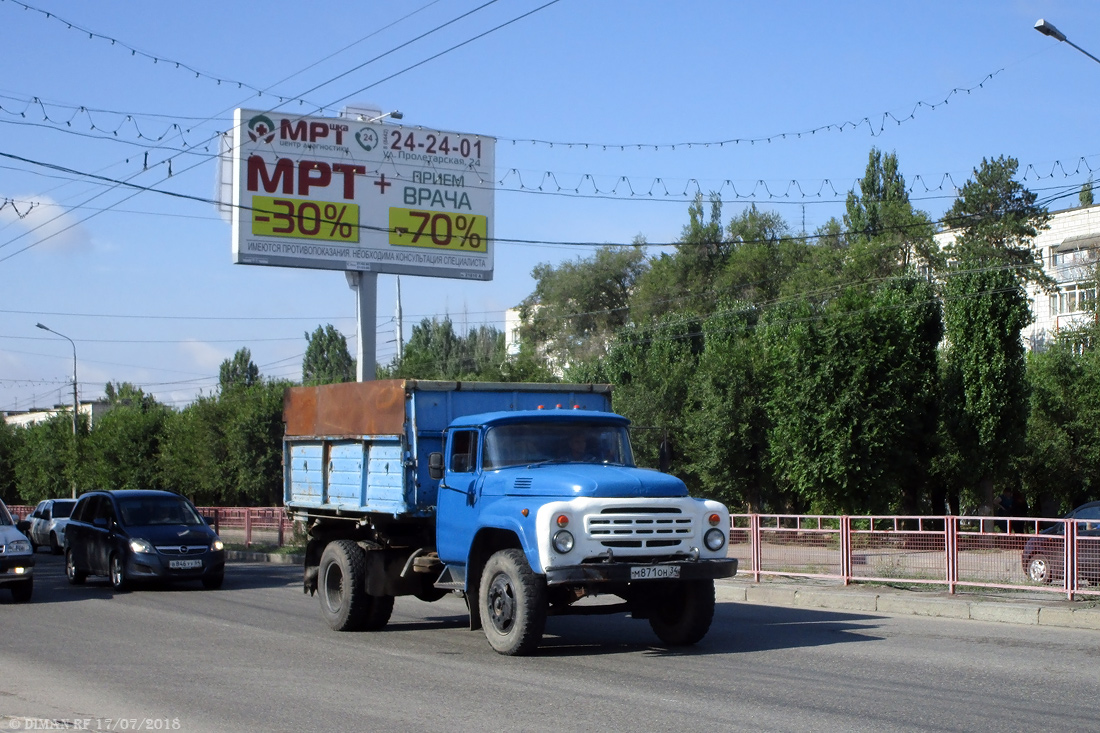 Волгоградская область, № М 871 ОН 34 — ЗИЛ-130 (общая модель)