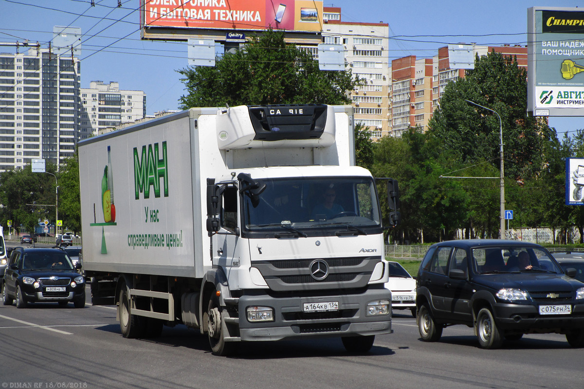 Волгоградская область, № А 164 КВ 134 — Mercedes-Benz Axor 1823