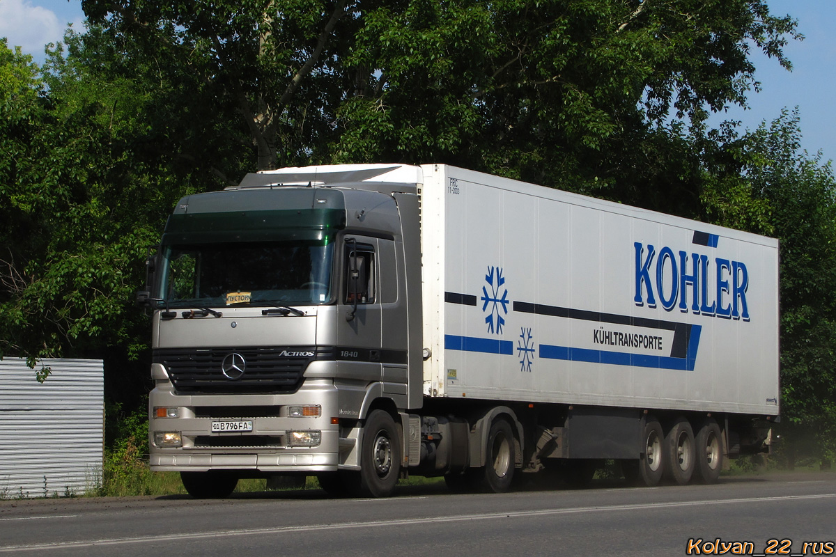 Узбекистан, № 01 B 796 FA — Mercedes-Benz Actros ('1997) 1840