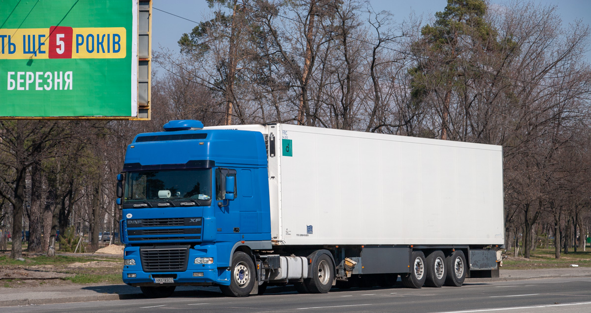 Греция, № HMX 8902 — DAF XF95 FT