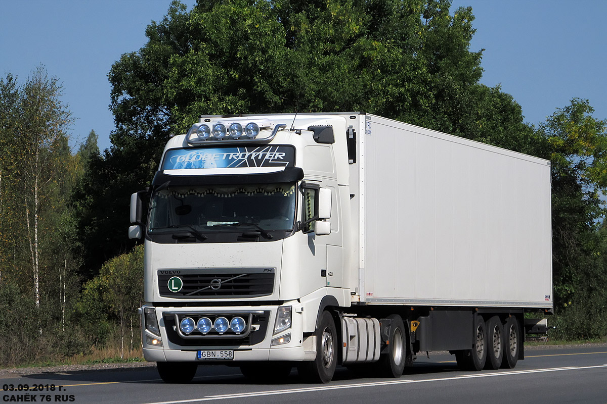 Литва, № GBN 558 — Volvo ('2008) FH.460