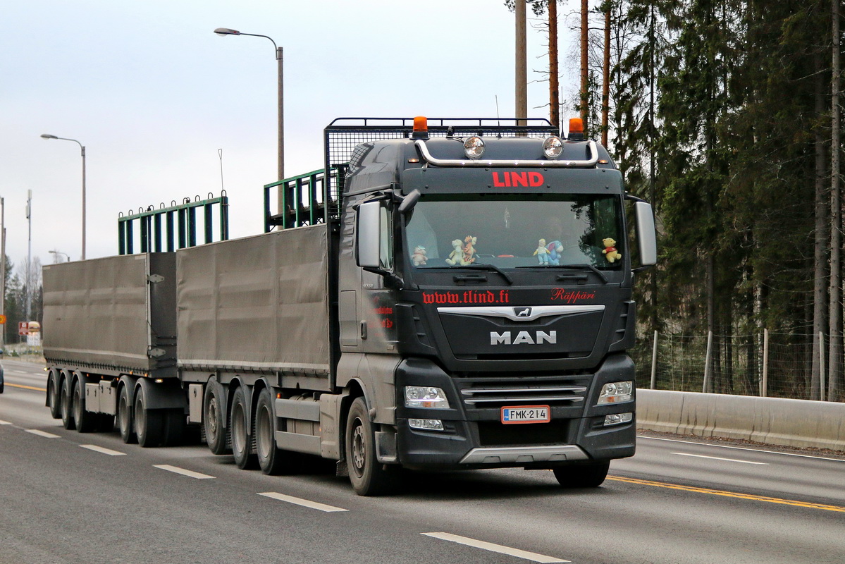 Финляндия, № FMK-214 — MAN TGX ('2016) (Общая модель)