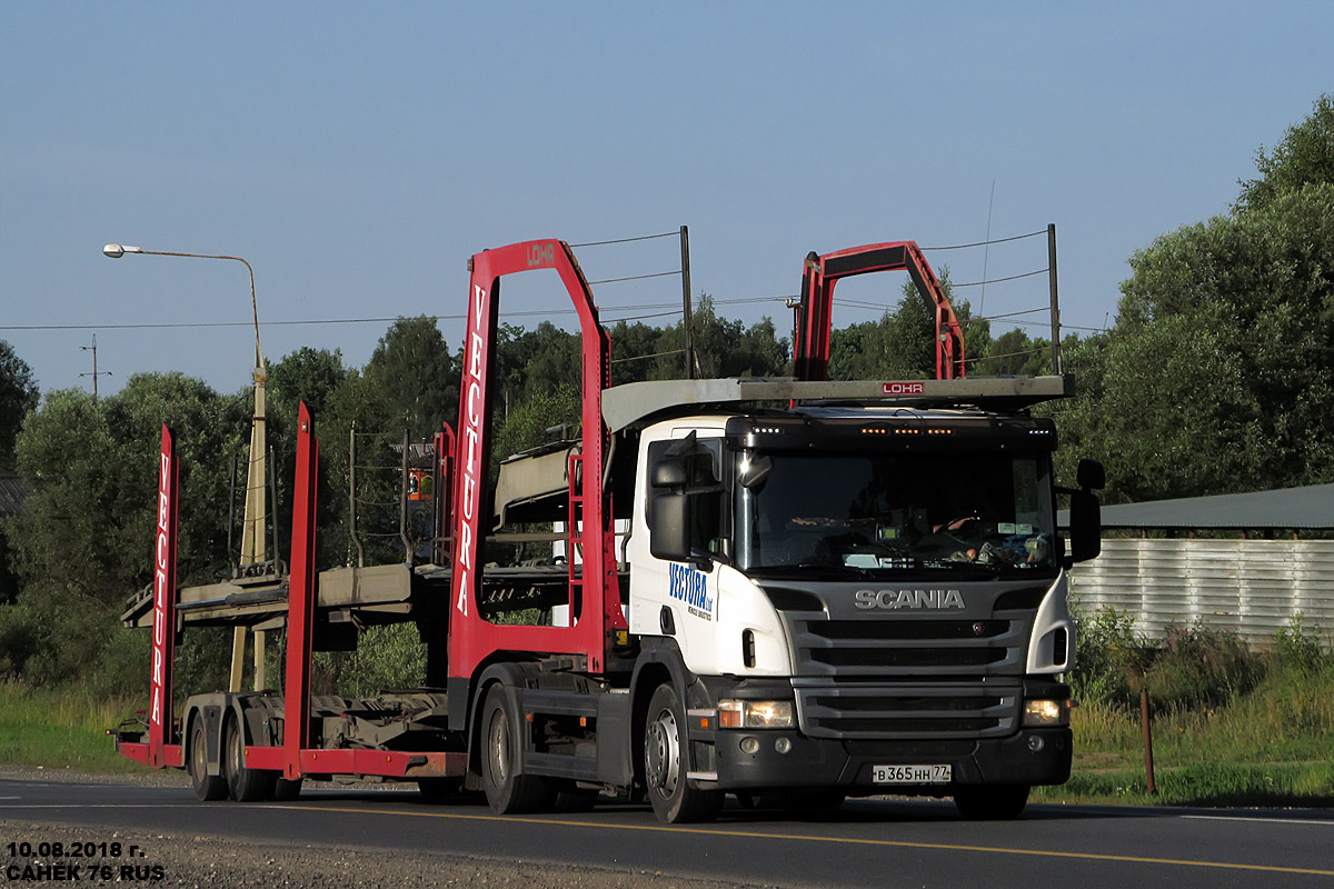 Москва, № В 365 НН 77 — Scania ('2011) P400