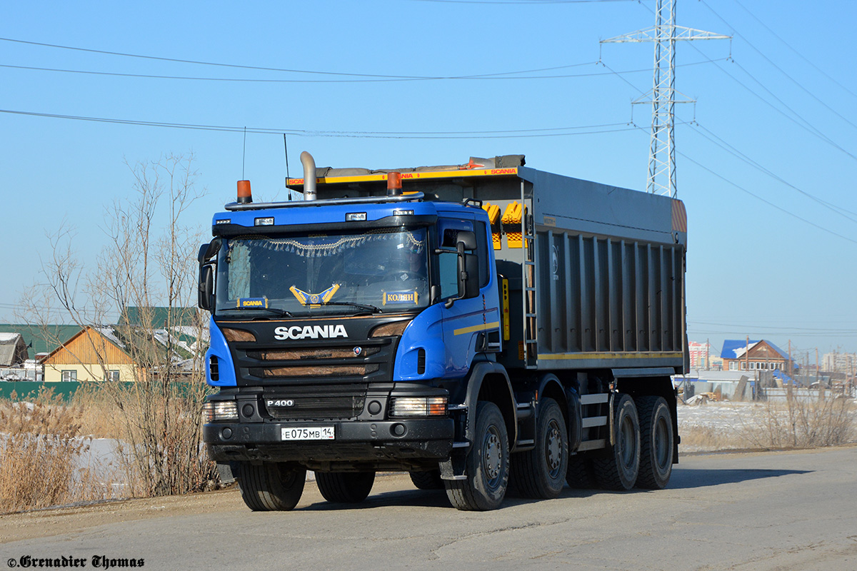 Саха (Якутия), № Е 075 МВ 14 — Scania ('2011) P400