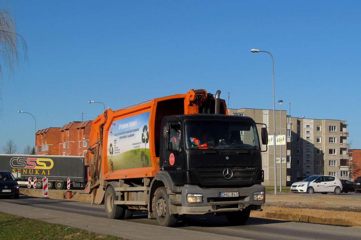 Литва, № CHU 643 — Mercedes-Benz Axor 1824