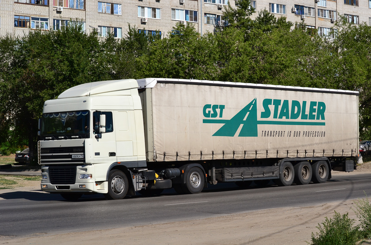 Московская область, № Х 669 СР 750 — DAF 95XF FT