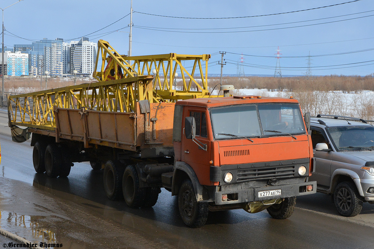 Саха (Якутия), № Х 277 АЕ 14 — КамАЗ-5410