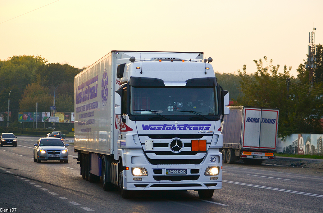 Львовская область, № ВС 0412 СМ — Mercedes-Benz Actros ('2009) 1844