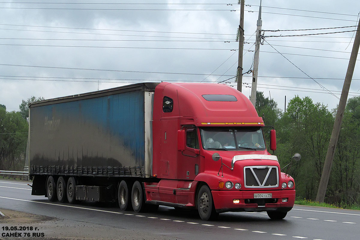 Краснодарский край, № В 004 УА 23 — Freightliner Century Class