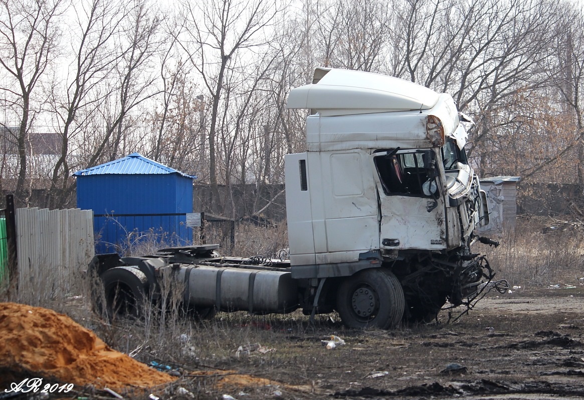 Тамбовская область, № (68) Б/Н 0141 — DAF XF95 FT; Тамбовская область — Брошенные и разукомплектованные грузовики