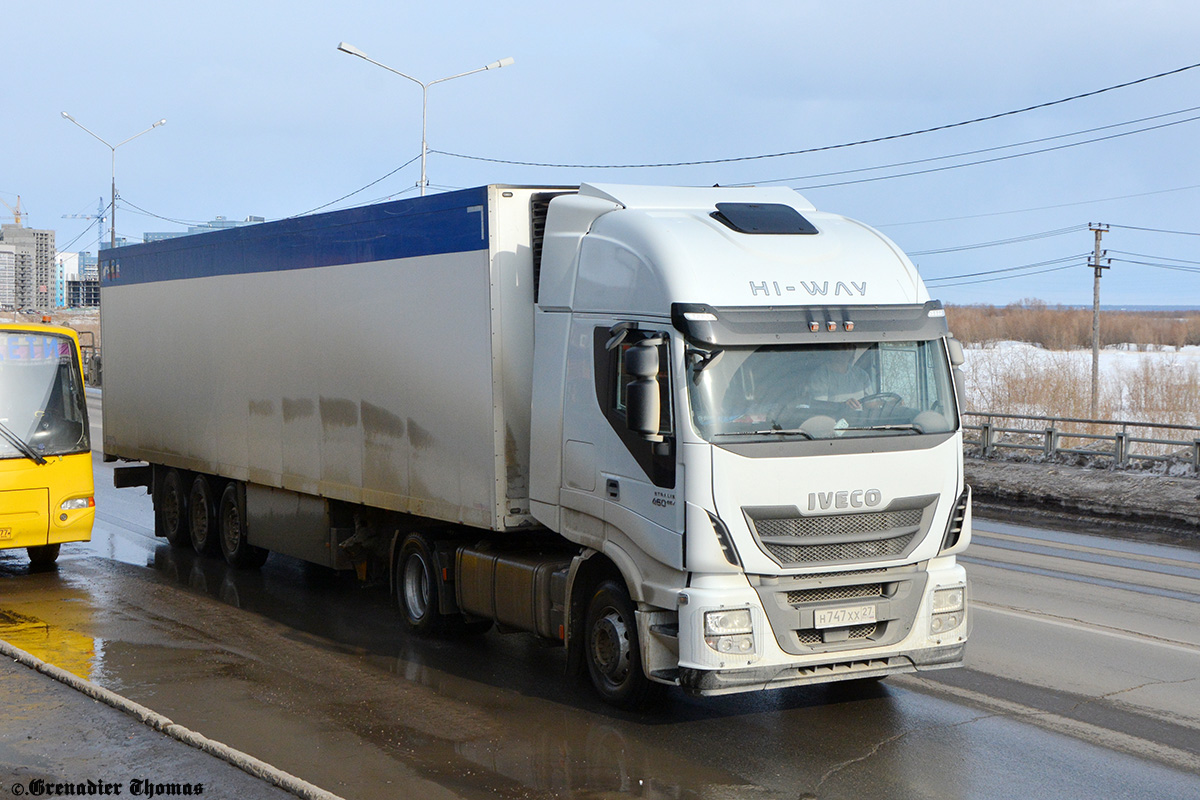 Хабаровский край, № Н 747 ХХ 27 — IVECO Stralis ('2012) 450