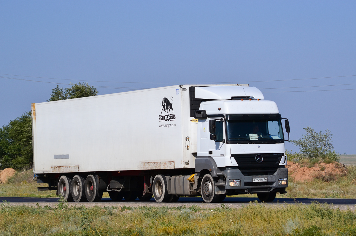 Волгоградская область, № Р 353 КУ 34 — Mercedes-Benz Axor 1840