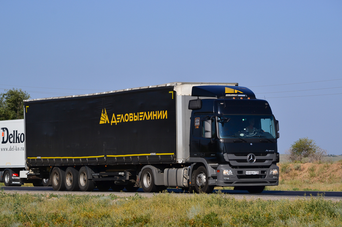 Санкт-Петербург, № Х 646 ОЕ 178 — Mercedes-Benz Actros ('2009) 1844