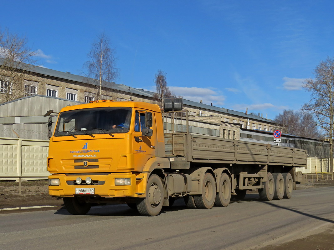 Кировская область, № Н 456 НТ 43 — КамАЗ-65116-N3