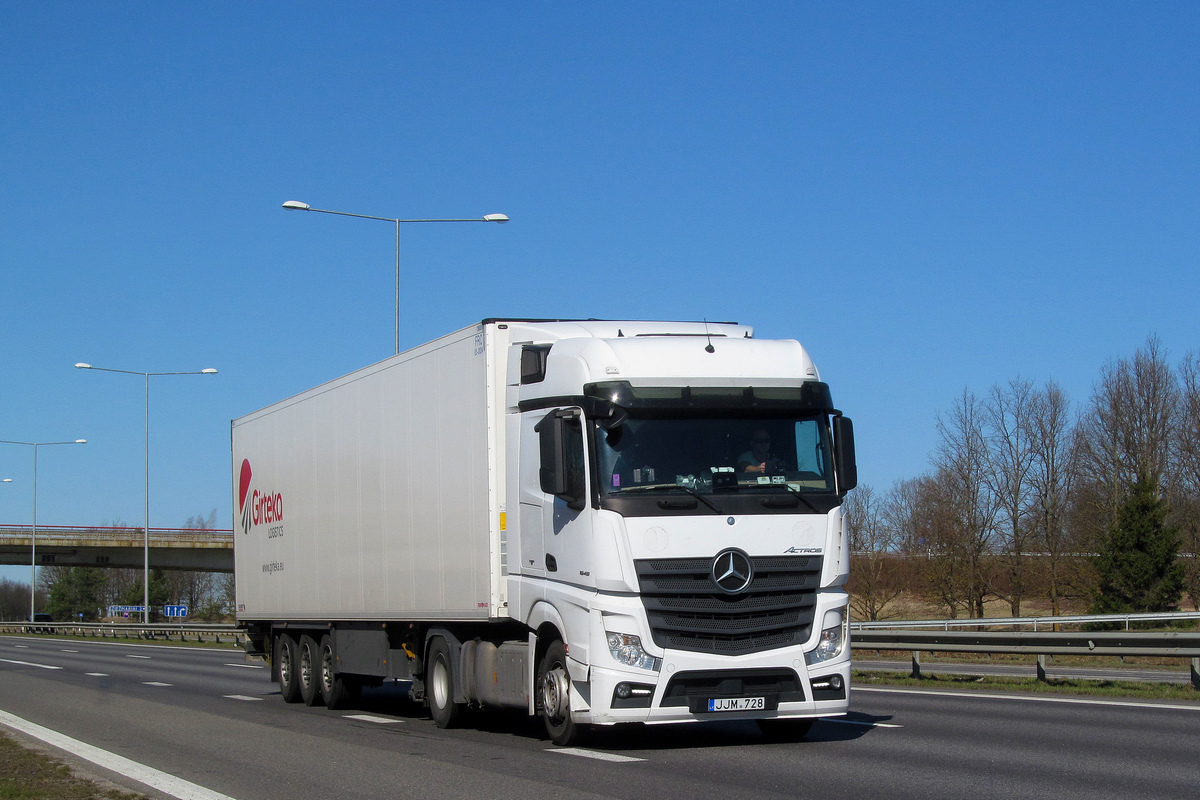 Литва, № JJM 728 — Mercedes-Benz Actros ('2011)