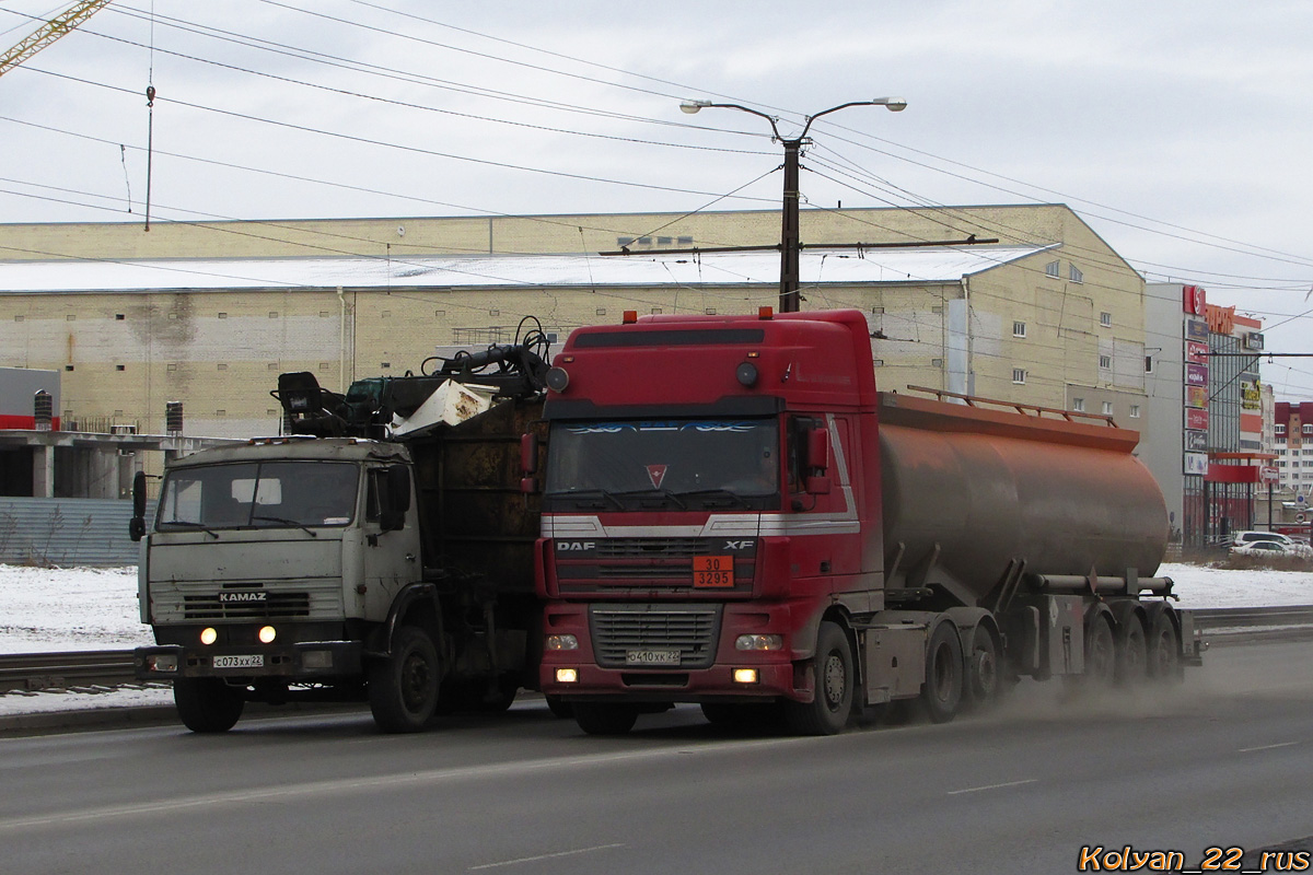 Алтайский край, № О 410 ХК 22 — DAF XF95 FTR