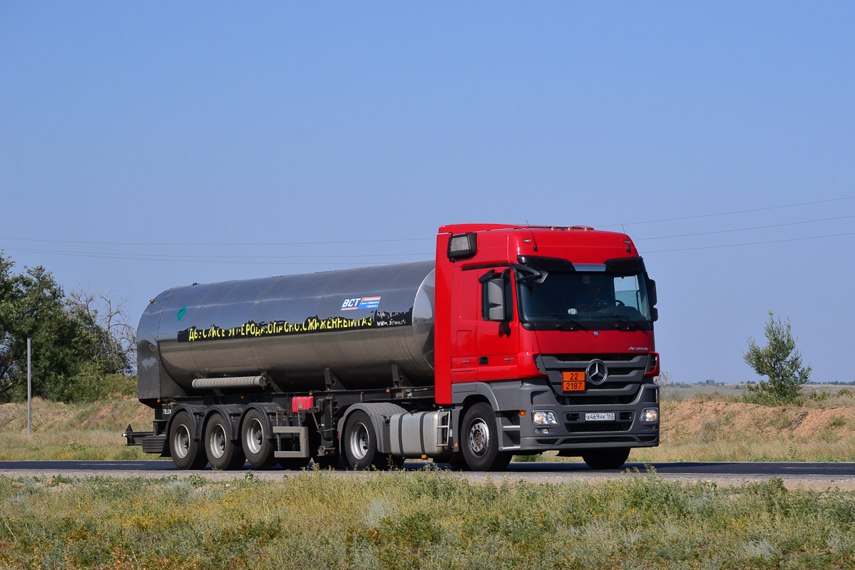 Самарская область, № Х 469 НК 163 — Mercedes-Benz Actros '09 1846 [Z9M]