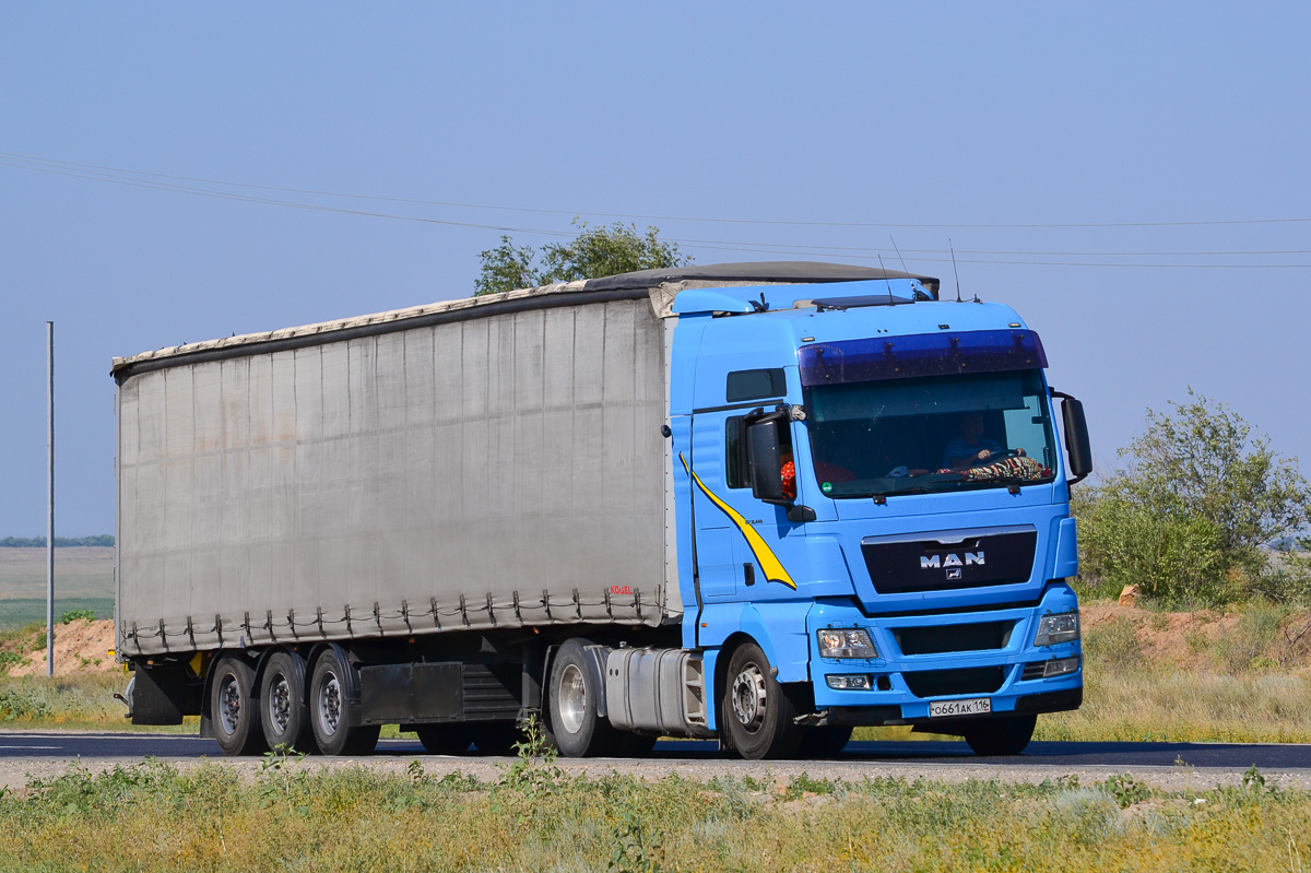 Татарстан, № О 661 АК 116 — MAN TGX ('2007) 18.440