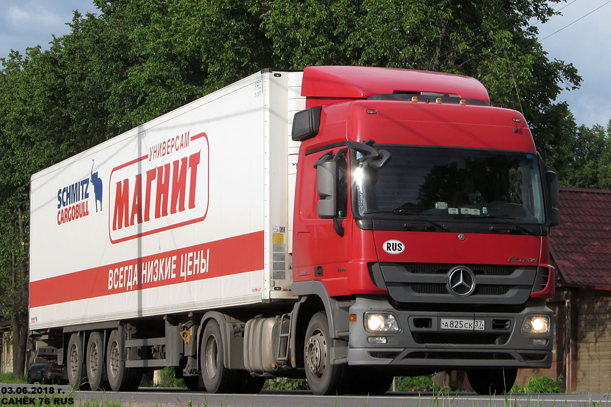 Краснодарский край, № А 825 СК 37 — Mercedes-Benz Actros ('2009) 1841