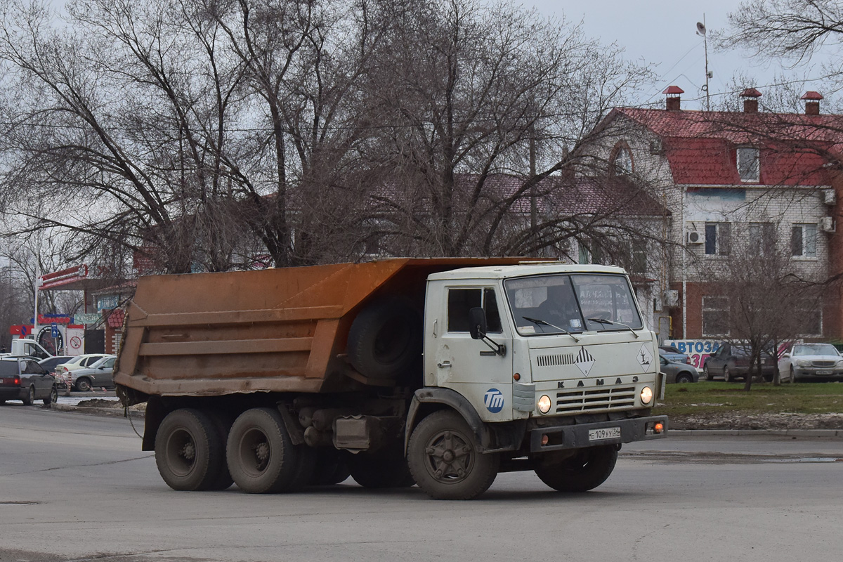 Волгоградская область, № Е 109 УУ 34 — КамАЗ-55111 [551110]