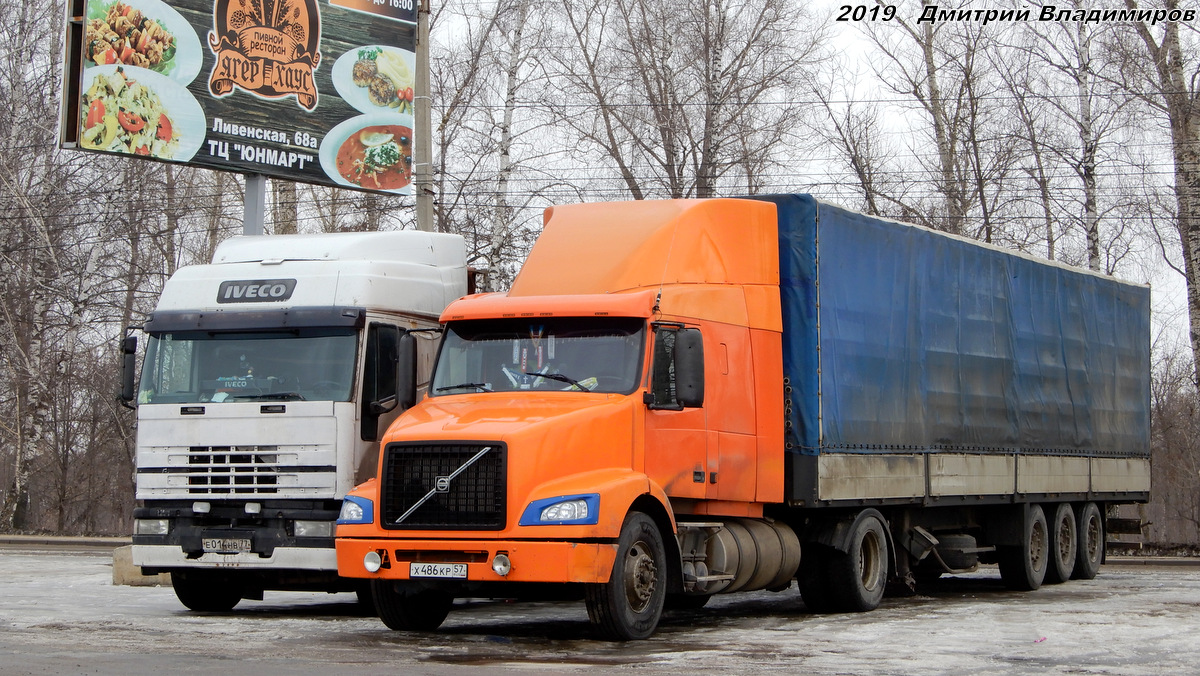 Орловская область, № Х 486 КР 57 — Volvo VNM430