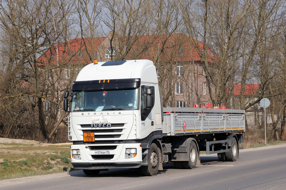 Калининградская область, № Р 074 ВК 39 — IVECO Stralis ('2007) 450