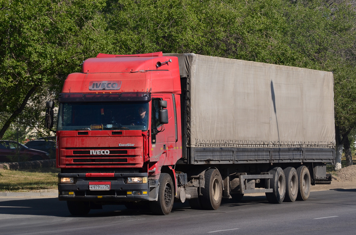 Волгоградская область, № К 979 АХ 34 — IVECO EuroStar