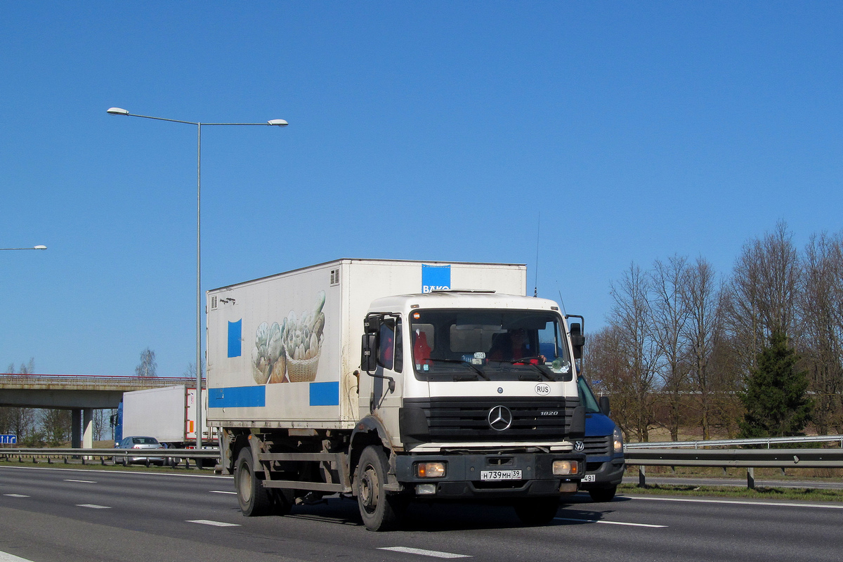 Калининградская область, № Н 739 МН 39 — Mercedes-Benz SK (общ. мод.)